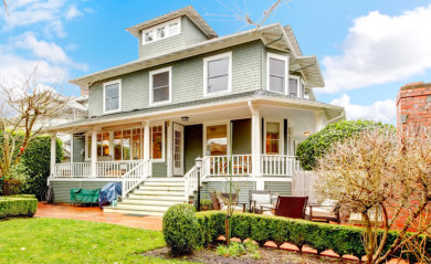 beautiful two storey house